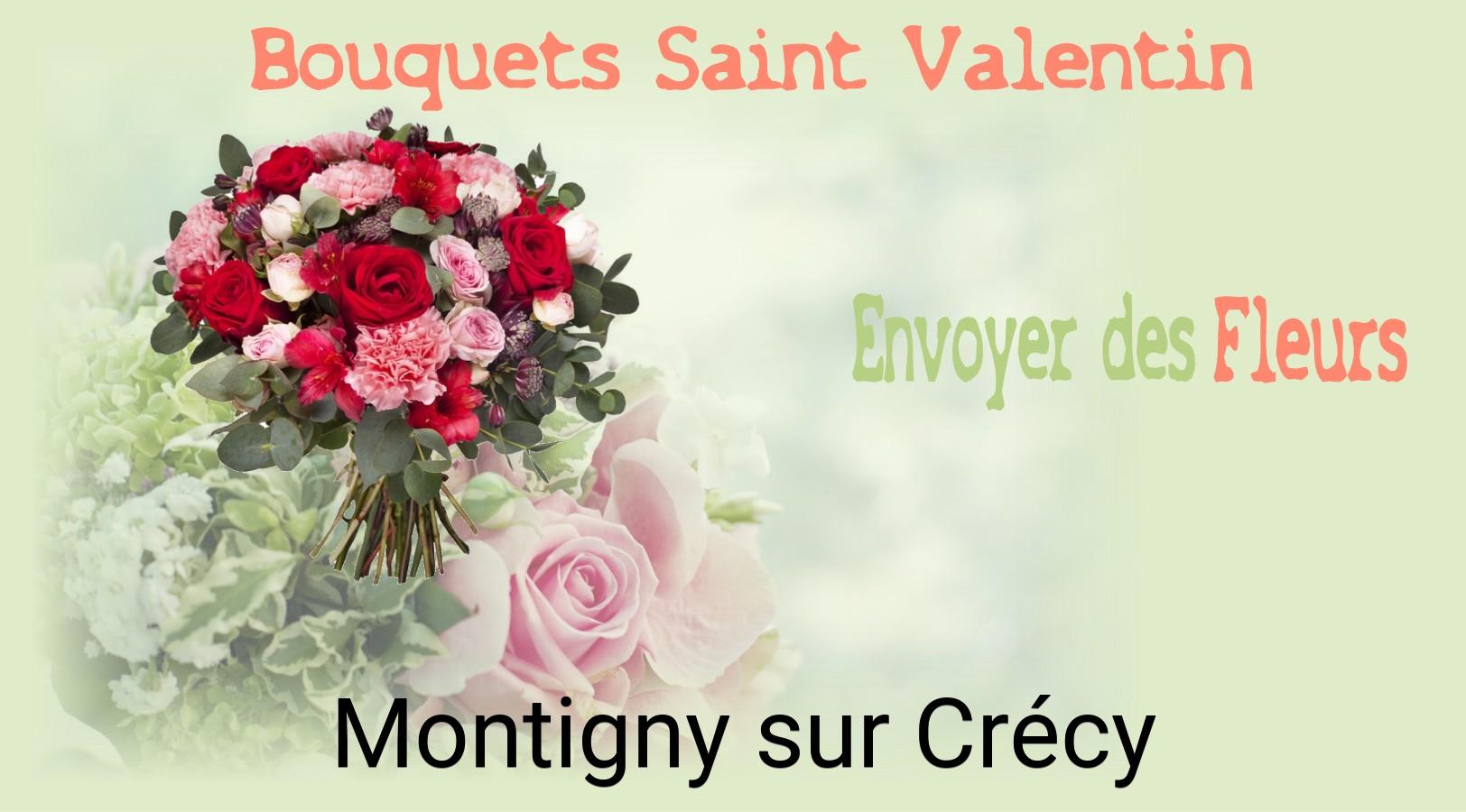 Roses de Saint-Valentin livrées à Montigny-sur-Crécy